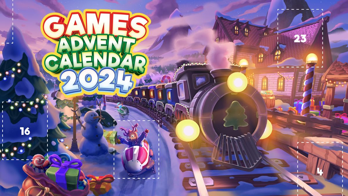 Games Advent Calendar box art for Nintendo Switch